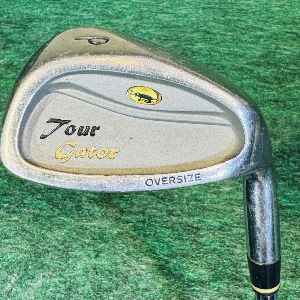 Tour Gator Oversize Pitching Wedge Mens RH 36.5 In Stiff Steel Silver Golf Club